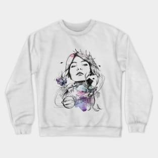 Woman Space Crewneck Sweatshirt